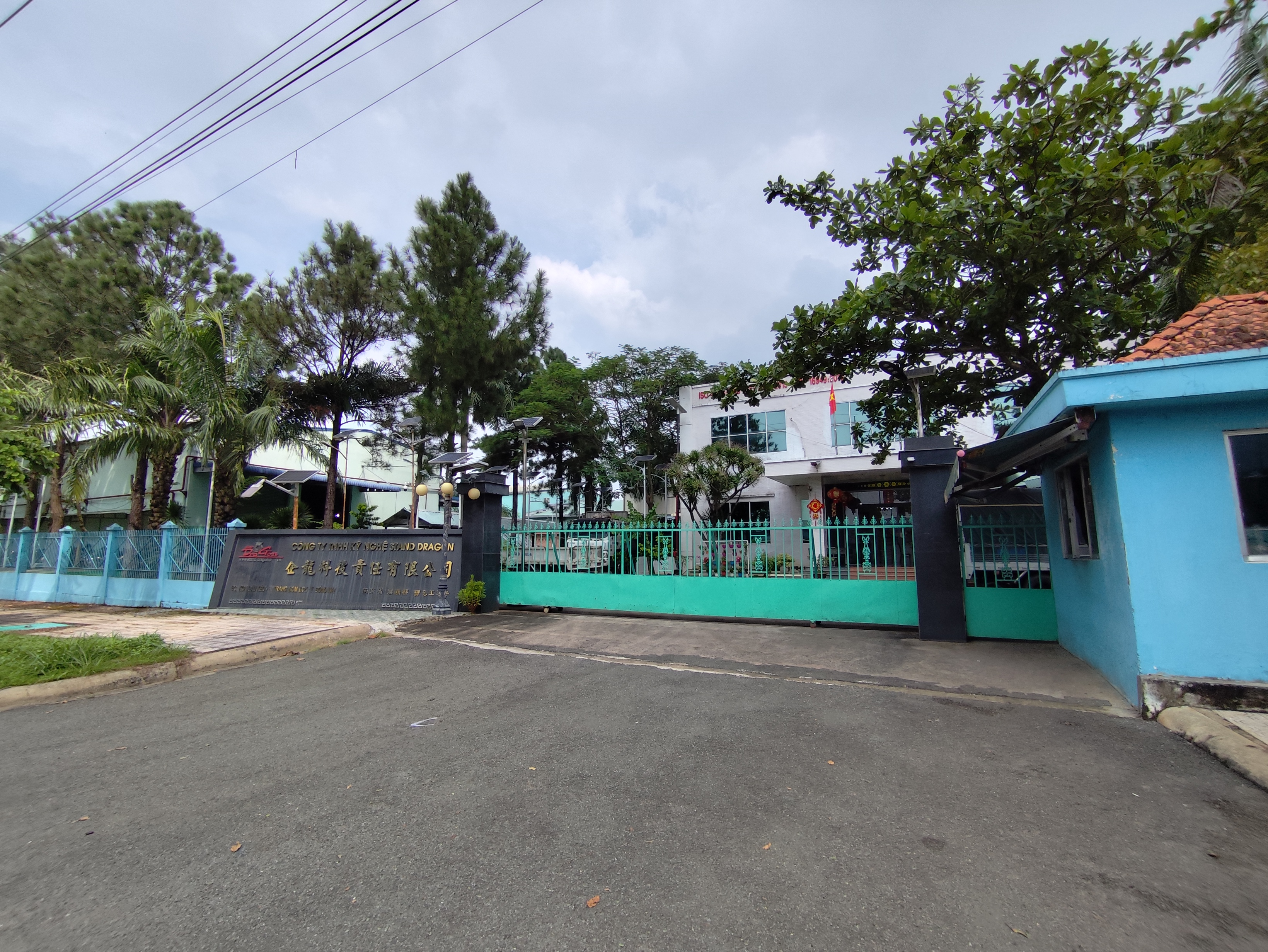 Outer view of gate
